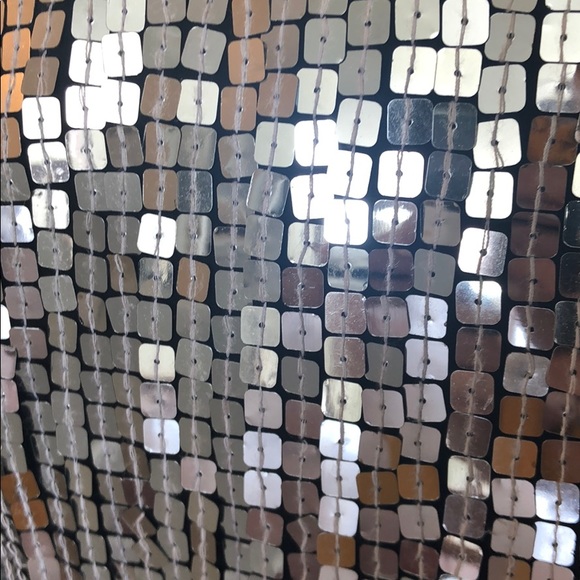 SOLD🥂Vintage Oleg Cassini Sequin Silk Top - Picture 3 of 8